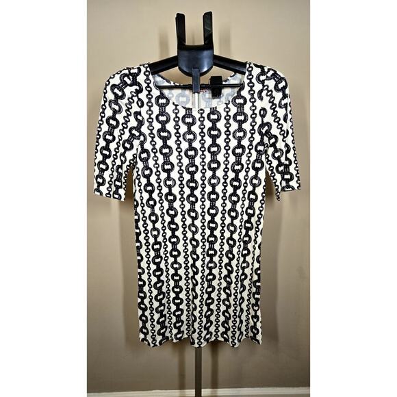 Juicy Couture Dresses & Skirts - JUICY COUTURE -Black & White Chain Link Dress Size Small